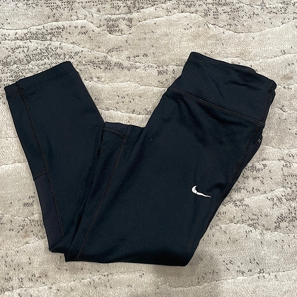 Nike Dri-Fit cropped running leggings - size S